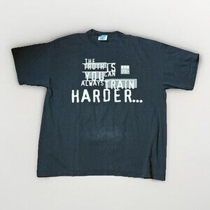 90s Vintage In Sport No Train No Gain Single Stitch T Shirt USA XL